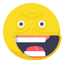 alone, face, forever, mem, meme, smile, smiley svg vector icon