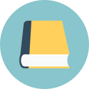 school textbook, textbook svg vector icon