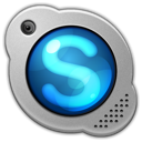 base, camera, logo, peel, skype icon