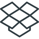 brand, brands, dropbox, logo, logos svg vector icon