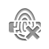 fingerprint,reader,cross icon