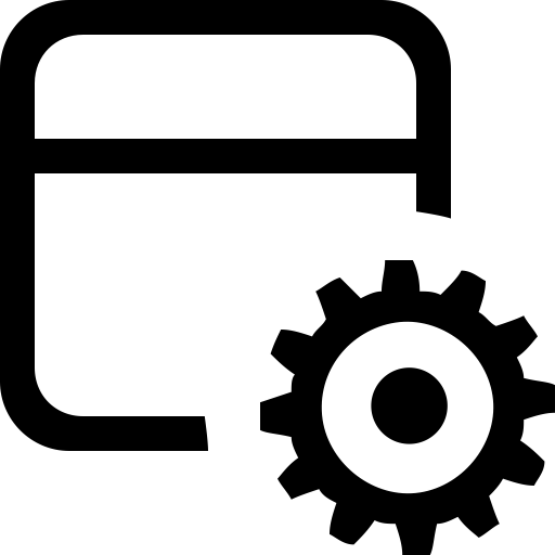 Application Management svg vector icon