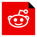 brand, logo, media, reddit, social svg vector icon