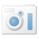 blue, camera icon