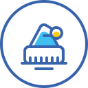 cap, christmas, santa cap, santa hat, новый год, шапка санта клауса svg vector icon