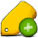 tag,add icon