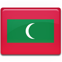 maldives,flag,country icon
