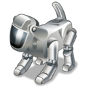 dog, pet, robot, technology icon