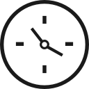 alarm, alert, clock, time, timer, watch svg vector icon