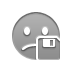 smiley,sad,diskette icon