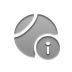 ball,tennis,info icon