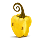 pepper, yellow icon
