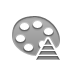 palette,pyramid icon