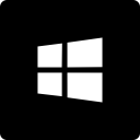 media, social, square, store, window svg vector icon