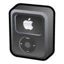 ipod,video,black icon