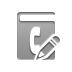 phone,book,pencil icon