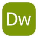 adobe, dreamweaver, metroui icon