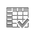 spreadsheet,checkmark icon