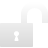 padlock,open icon
