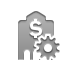 bank,gear icon