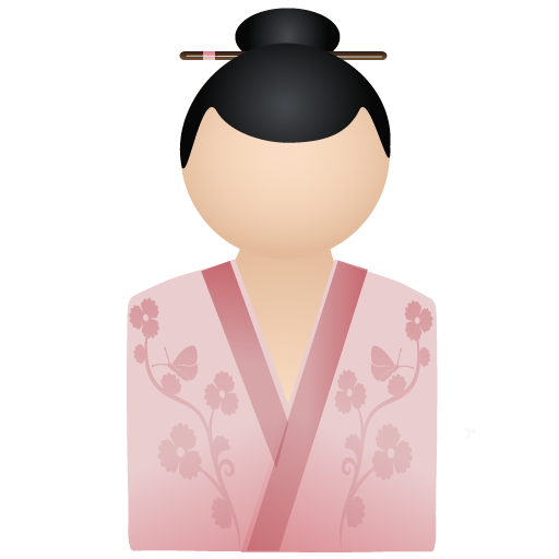 kimono,pink,woman,account,person,people,human,user,female,member,profile icon