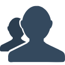 group, profile svg vector icon