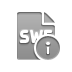 file,format,swf,info icon