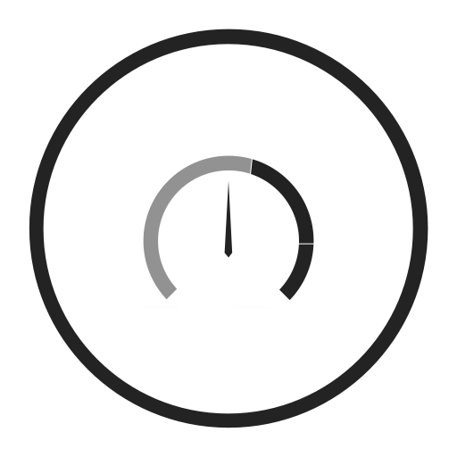 Meter Diagram svg vector icon