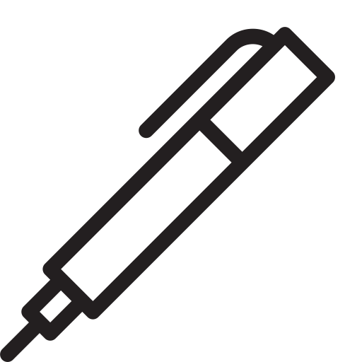 Pen svg vector icon