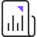 analytics, chart, data, document, file, report, statistics svg vector icon