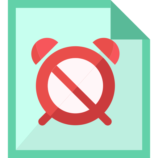 Early Termination Of The Application svg vector icon