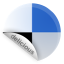 delicious, sticker icon