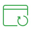 browser, refresh, restart, sync, web, window svg vector icon