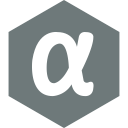 app, hexagon, media, net, social svg vector icon