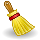 broom, brush, clear, sweep icon