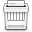 shredder, trash icon