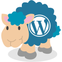 sheep, social network, wordpress svg vector icon