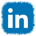 in, linked, media, social svg vector icon