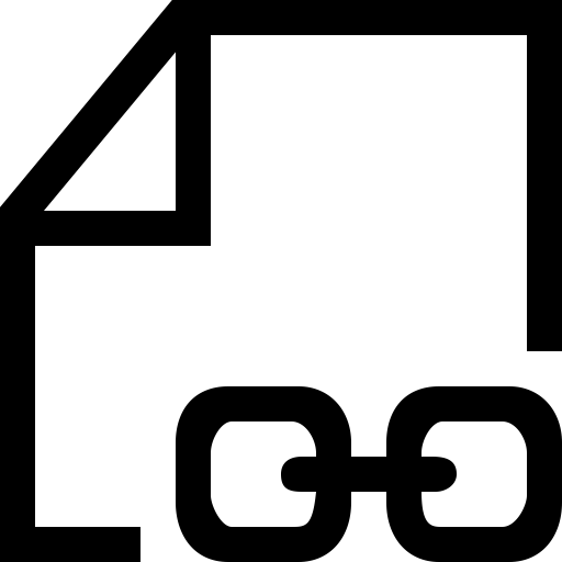 View Original Text Link svg vector icon