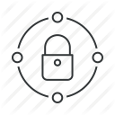 closed, limited, lock, locked, private, secure, security icon