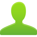 green, user icon
