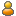 plain, user, yellow icon