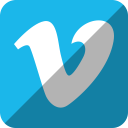 vimeo, vine svg vector icon