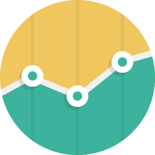 Graph svg vector icon