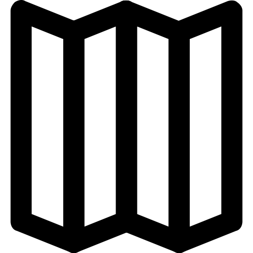 Map svg vector icon