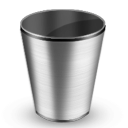 trash,empty,blank,recycle bin icon