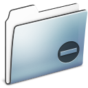 private,folder,graphite,smooth icon