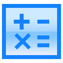 calculator, equal, math, minus, multiplication, plus svg vector icon