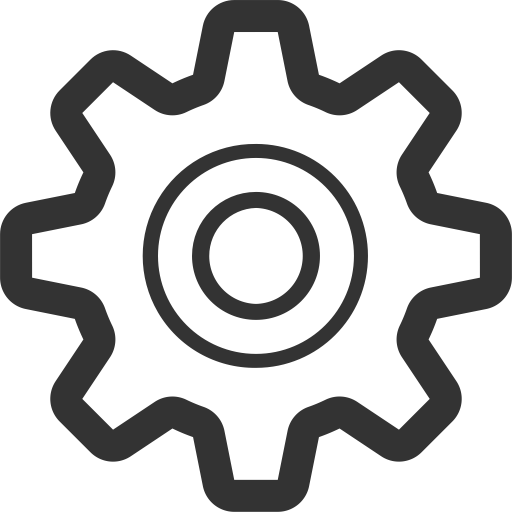 Settings svg vector icon