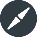 brand, brands, logo, logos, safari svg vector icon